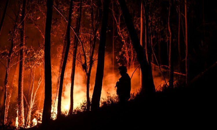 incêndio em Portugal